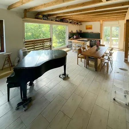 Design Loft In A Secluded Natural Retreat 펜션 Dohren